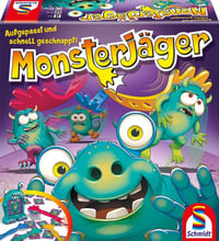 Schmidt Spiele Monsterjäger 40557 3D akčná hra s príšerkami - farebná spoločenská hra pre deti 1