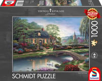 Schmidt Spiele Thomas Kinkade Stoney Creek Cottage puzzle s 1000 dielikmi - 59775 4