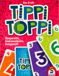 Kooperatívna kartová hra Schmidt Tippi Toppi pre celú rodinu – komunikatívna a zábavná postrehová hra 1