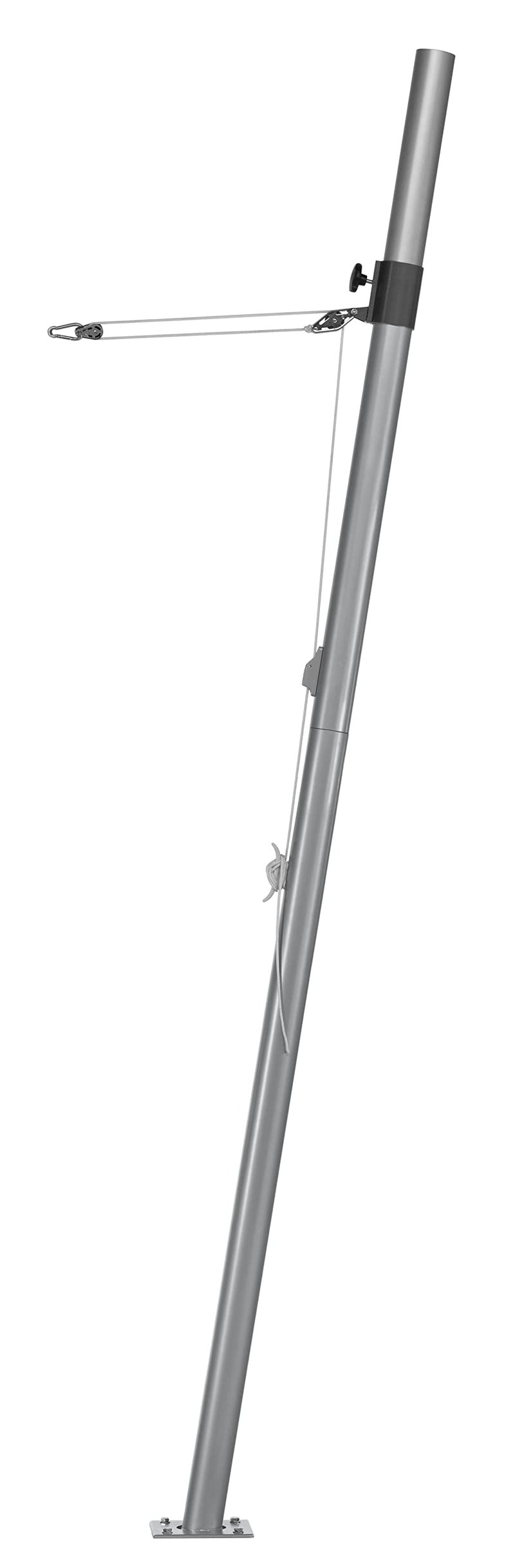 Schneider 251-00 Stup za sunčano jedro, čelik, 11,8 kg, srebrna boja