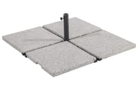 Schneider 837-15 stalak za suncobran Standard za betonske ploče, čelik, antracit/srebrna, 3 kg 2