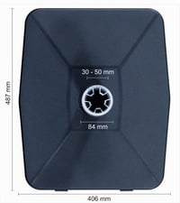 Schneider 857-15 PE stalak za suncobran, težina punjenja cca 45 kg, antracit siva/crna, plastika, 2 kg 4