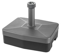 Schneider 857-15 PE stalak za suncobran, težina punjenja cca 45 kg, antracit siva/crna, plastika, 2 kg 1