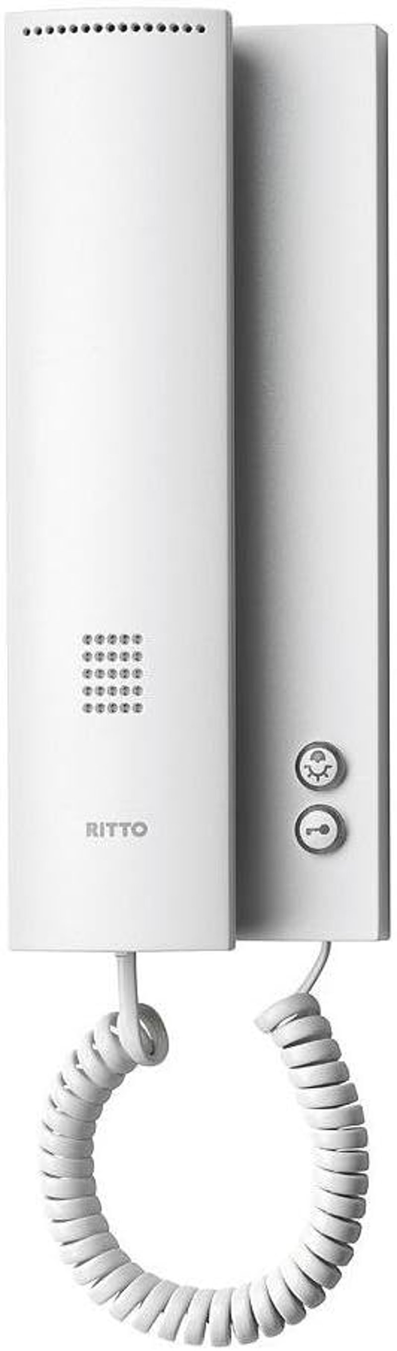 Schneider Electric Ritto fehér beltéri kaputelefon és ajtónyitó gomb - White, Single