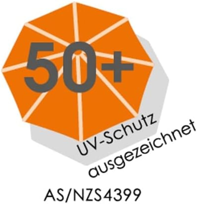 Schneider Locarno kerti napernyő 200 cm kör alakú természetes szín - 200 cm, Natural