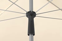 Schneider Locarno kerti napernyő 200 cm kör alakú természetes szín - 200 cm, Natural 4