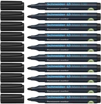 Schneider Maxx 130 trajni marker crni, 1-3 mm, punjivi, pakiranje od 10 komada (8 kom) – nepotpuno — nedostaju 2 kom (stanje: vidi 2. sliku) 3