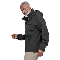 Jachetă bărbătească cu glugă Schöffel Bohorok MNS, impermeabilă, respirabilă, jachetă outdoor elegantă, negru, mărimea 48 5