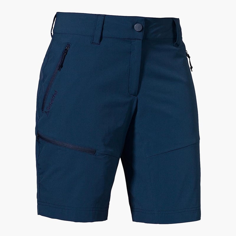 Pantaloni scurți outdoor pentru femei Schöffel Toblach2 pentru drumeții - Albastru - Mărimea 38