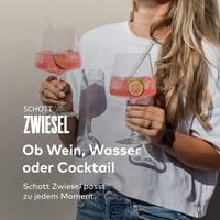 Schott Zwiesel Show Longdrink Pohár Szett (4 db) - Relieffdíszes Kristályüveg, Mosogatógépben Mosható, Átlátszó 6