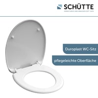 Capac de WC Schütte Flowers & Wood cu închidere lentă, din duroplast, rezistență la sarcină de 150 kg, cu model floral colorat 4