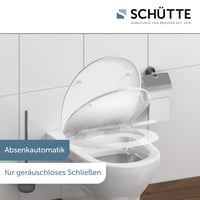 Capac de WC Schütte Flowers & Wood cu închidere lentă, din duroplast, rezistență la sarcină de 150 kg, cu model floral colorat 3