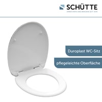 WC sedadlo Schütte LEUCHTTURM s mechanizmom pomalého sklápania, z duroplastu, s motívom majáka 5