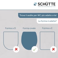 Colac WC oval Schütte cu mecanism Soft Close, capacitate de 200 kg - alb 3