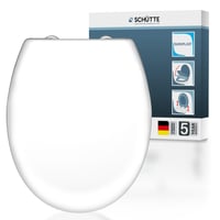 Colac WC oval Schütte cu mecanism Soft Close, capacitate de 200 kg - alb 1