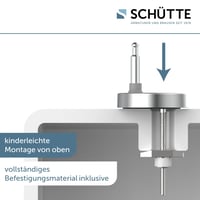 WC sedadlo Schütte pre Duravit Starck 3, so systémom Soft-Close, odnímateľné duroplastové veko, nosnosť 250 kg, výroba v EÚ, biele 6