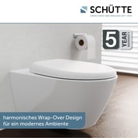 Schütte WC daska sa sporospuštajućim poklopcem, bijela, izrađena od nelomljivog termoplasta, nosivost 500 kg, poklopac koji se može skinuti, jednostavna „uradi sam” montaža 3