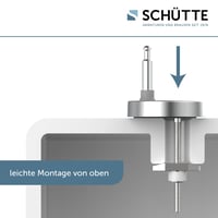 Schütte WC-ülőke szürke Duroplast anyagból, lecsapódásgátlóval és gyorskioldóval, 175 kg teherbírással 3