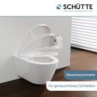Schütte WC daska za Villeroy & Boch modele Subway 1, Omnia Architectura i Architectura, sa sporim spuštanjem, bijela, duroplast, nosivost 250 kg 4