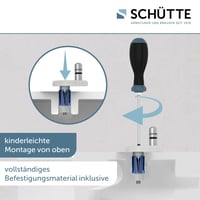 Schütte WC daska za Villeroy & Boch modele Subway 1, Omnia Architectura i Architectura, sa sporim spuštanjem, bijela, duroplast, nosivost 250 kg 6
