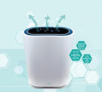 SCHWAIGER 658019 Légtisztító UV Sterilizálóval H13 HEPA Szűrő 240m³/h 3