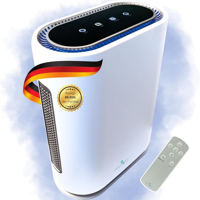 SCHWAIGER 658019 Légtisztító UV Sterilizálóval H13 HEPA Szűrő 240m³/h