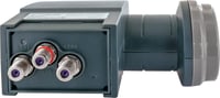 SCHWAIGER Monoblock Single LNB - Műholdvevő Egység Műholdas TV Rendszerekhez - Fekete Színben - Univerzális Kompatibilitás 4
