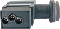 SCHWAIGER Monoblock Single LNB - Műholdvevő Egység Műholdas TV Rendszerekhez - Fekete Színben - Univerzális Kompatibilitás 5