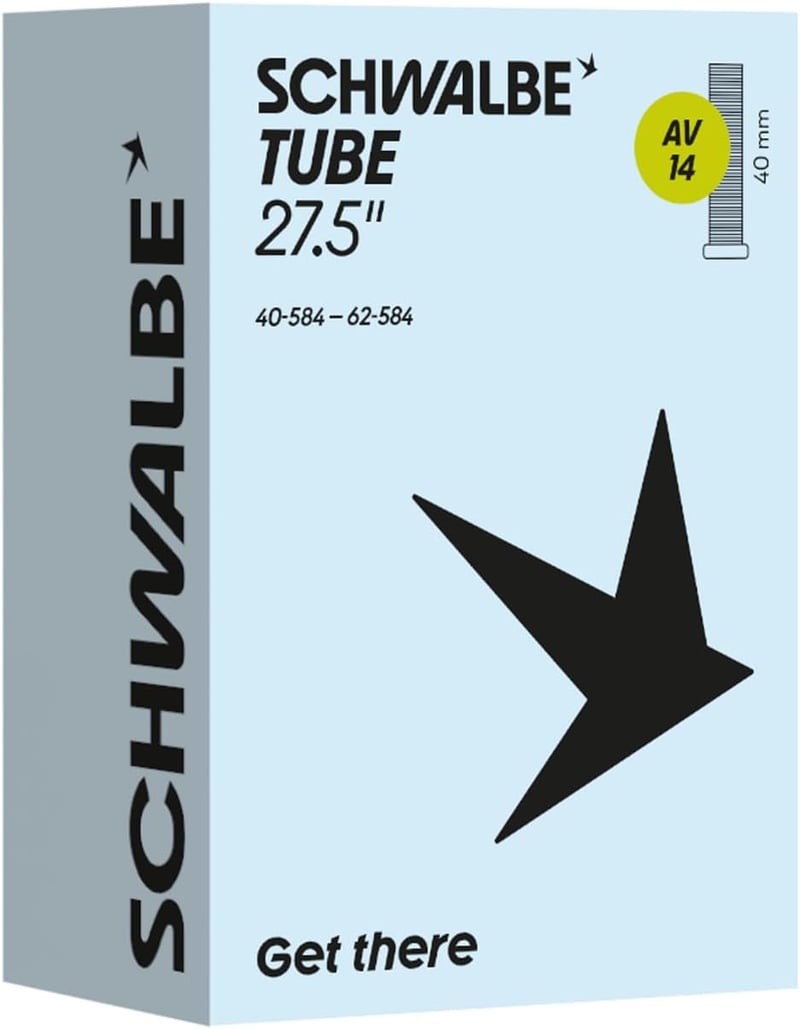 Schwalbe AV14 40/62-584 Kerékpár Belső Gumi 40mm Szelep