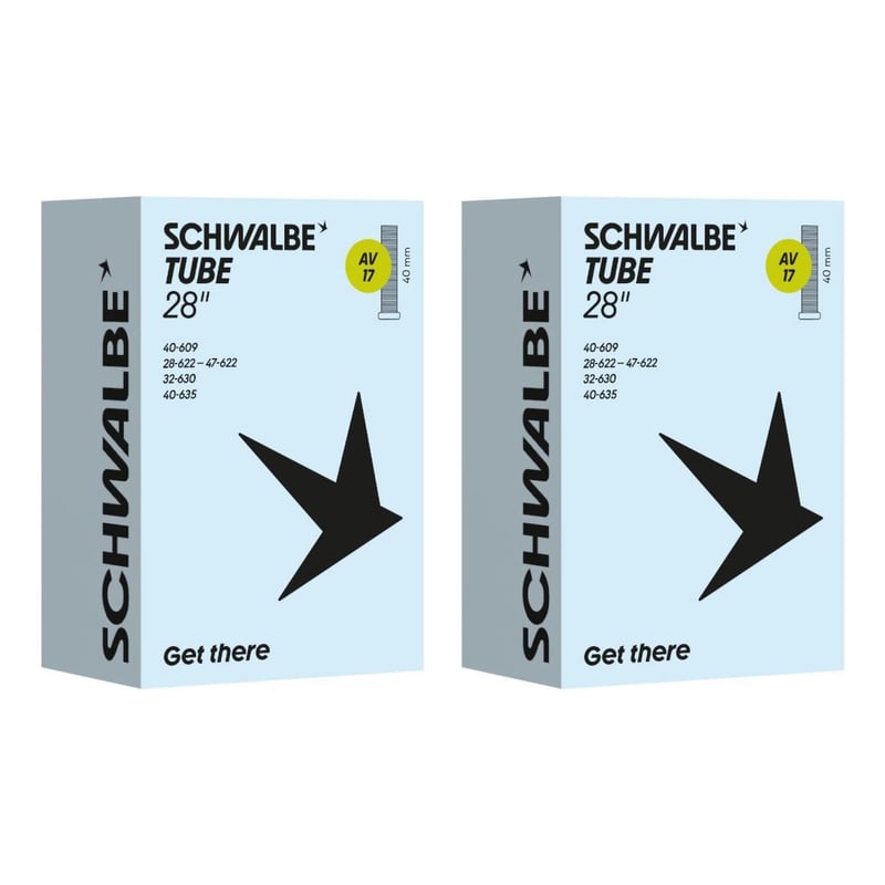 Duša Schwalbe AV17 28 x 1,2-1,75 (28/47-622) 28" s autoventilom, 2 ks