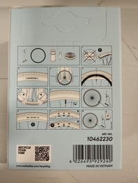 Schwalbe AV17 kerékpár belső gumi - 28/47-622/635 - AV 40 mm szelep 2