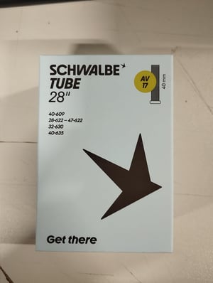 Cyklistická duša Schwalbe AV17 – 28/47-622/635 – AV ventil 40 mm