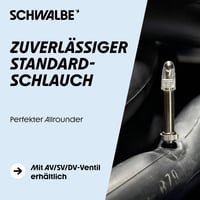 Cyklistická duša Schwalbe AV19 – autoventil 6