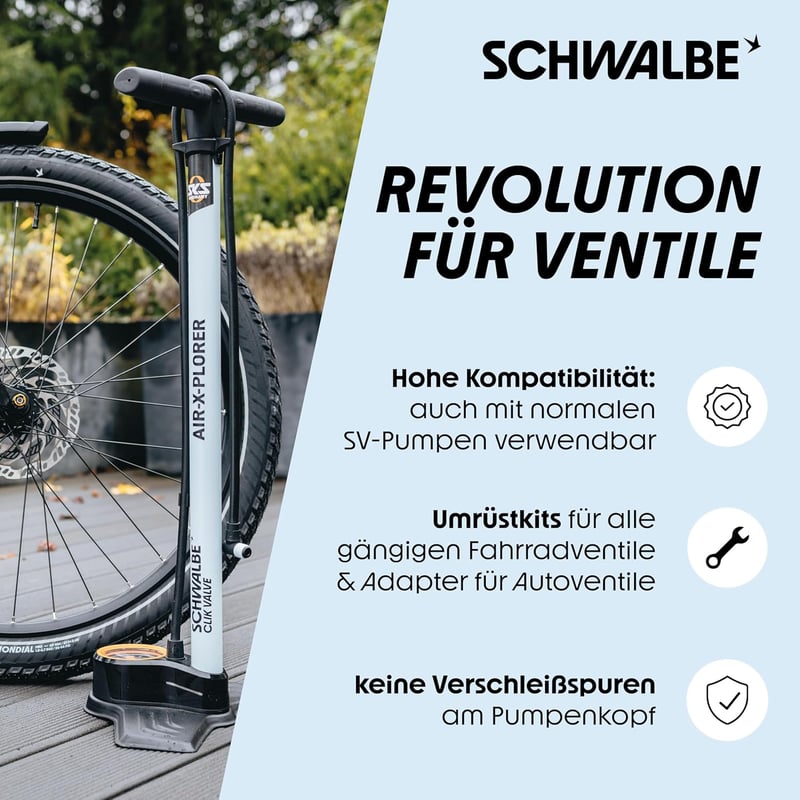 Schwalbe Clik Valve tubeless szelep szett 2x40mm kerékpárhoz - 16x1.5 (40-305)