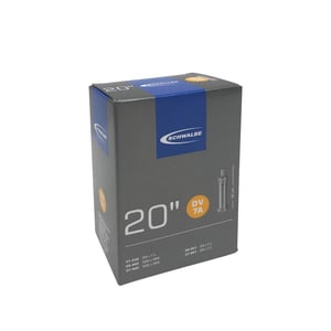 Duša na bicykel Schwalbe DV7A 20 palcov (28/37-438/451) ventil Woods 32 mm - Čierna