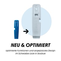Set 3 leviere pentru anvelope bicicletă Schwalbe – unealtă 3 în 1 cu funcție de fixare integrată și cheie pentru ventil 6