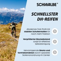 Skladací plášť na bicykel Schwalbe Nobby Nic Performance 27,5 x 2,40 palca (62-584) MTB terénna pneumatika 4