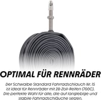 Schwalbe SV15 Presta 700C Belső Gumi 28 Colos Kerékpárhoz 5