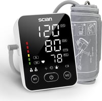 Scian Automata Felkaros Vérnyomásmérő Klinikai Pontossággal - 22-42 cm Karmérethez, LED Kijelzővel, Elemmel Működő

AI: Scian Automata Felka 1
