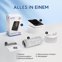Scian Automata Felkaros Vérnyomásmérő Klinikai Pontossággal - 22-42 cm Karmérethez, LED Kijelzővel, Elemmel Működő

AI: Scian Automata Felka 7