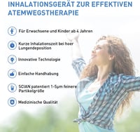 SCIAN NB-218 Csendes Nebulizátor Inhalátor Felnőtteknek és Gyerekeknek, Hordozható Porlasztó Szájmaszkkal és Kiegészítőkkel 2