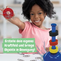 Science4you Vedecká súprava Magnetické vynálezy – magnety, magnetická hra, kocka a modelovacia hmota, 6 experimentov, 14 dielov, sliz, darček pre deti od 8 rokov 4