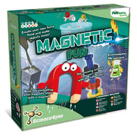Science4you Vedecká súprava Magnetické vynálezy – magnety, magnetická hra, kocka a modelovacia hmota, 6 experimentov, 14 dielov, sliz, darček pre deti od 8 rokov 1