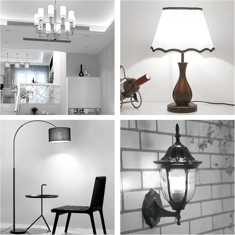 SCNNC LED kukoricaizzó E14 12W hideg fehér 6000K 6 darab csomag
