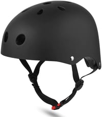 SCOOTISFACTION ergonomikus kerékpár- és rollersisak - fekete - S-es méret 1