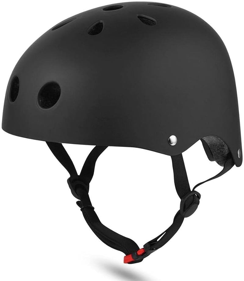 SCOOTISFACTION ergonomikus kerékpár- és rollersisak - fekete - S-es méret