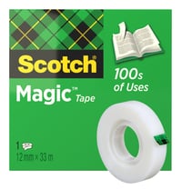 Scotch Magic Tape ragasztószalag - 12 mm x 33 m, 1 tekercs 1