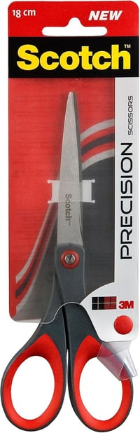 Presné nožnice Scotch – červené, 18 cm, 1 ks – na presné strihanie 1