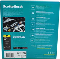 Scottoiler xSystem 3.0+ Elektronikus Lánckenő Bluetooth Vezérléssel Biodegradábilis Olajjal 9