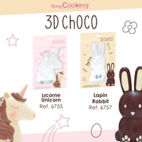 ScrapCooking 3D Nyúl Csokoládé Forma - Húsvéti Nyuszi Sütőforma Profi Minőség 7